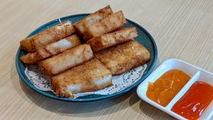 Signature Carrot Cake at Lotus Vegetarian 莲心 - Novena in Central Singapore