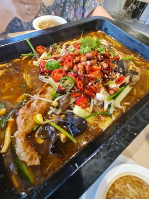 Mala Hooish ~ 21/9/22 at Lotus Vegetarian 莲心 - Novena in Central Singapore