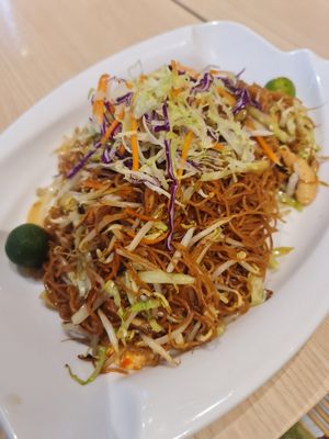 Triple taste mee sua  ~ 31/10/22 at Lotus Vegetarian 莲心 - Novena in Central Singapore