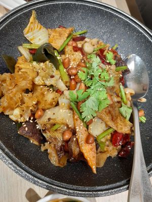 Mala xiang guo at Lotus Vegetarian 莲心 - Novena in Central Singapore