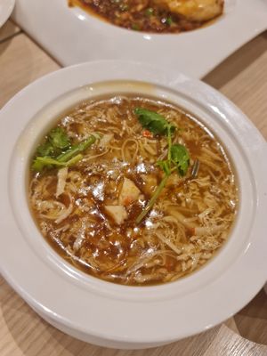 Shark Fin ~ 30/12/22 at Lotus Vegetarian 莲心 - Novena in Central Singapore