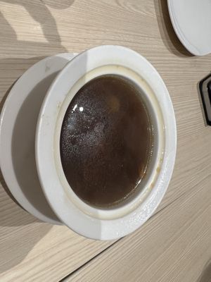 Cordyceps soup  at Lotus Vegetarian 莲心 - Novena in Central Singapore