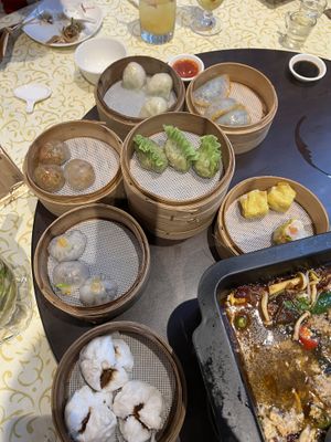 Dim sum galore  at Lotus Vegetarian 莲心 - Novena in Central Singapore