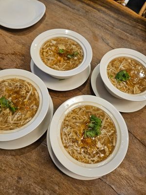 Must order Shark Fin ~ 4/9/23 at Lotus Vegetarian 莲心 - Novena in Central Singapore