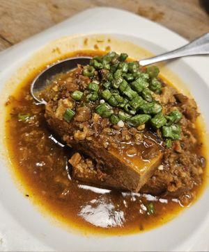 XO Sauce Beancurd 😍 ~ 4/9/23 at Lotus Vegetarian 莲心 - Novena in Central Singapore