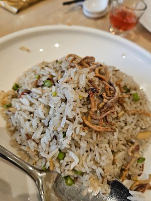 Truffle rice ~ 26/9/23 at Lotus Vegetarian 莲心 - Novena in Central Singapore