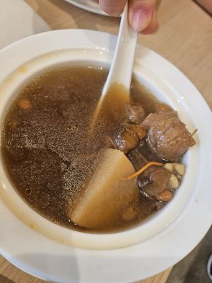 Cordyceps Soup ~ 26/9/23 at Lotus Vegetarian 莲心 - Novena in Central Singapore