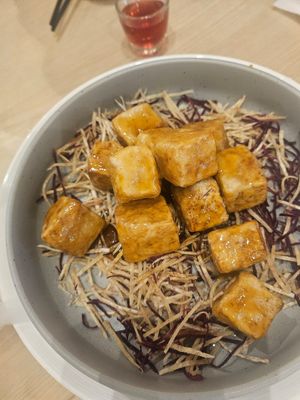 Yam dessert ~ 16/12/23 😍 at Lotus Vegetarian 莲心 - Novena in Central Singapore