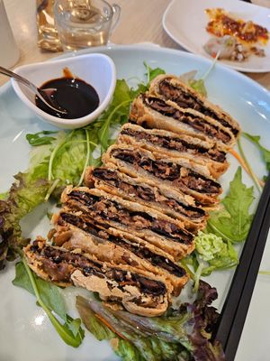 Taiwanese Style Pancake ~ 20/2/24 at Lotus Vegetarian 莲心 - Novena in Central Singapore