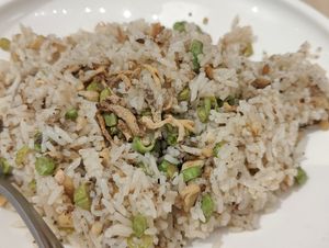 Truffle Mixed Mushroom Fried Rice 
松露菌菇炒飯 at Lotus Vegetarian 莲心 - Novena in Central Singapore