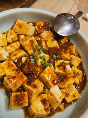 Mapo Tofu ~ 22/5/24 at Lotus Vegetarian 莲心 - Novena in Central Singapore