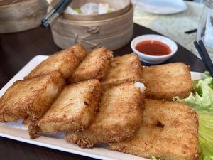 Carrot cake  at Lotus Vegetarian 莲心 - Novena in Central Singapore