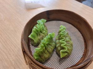 Mixed soya meat dumplings at Lotus Vegetarian 莲心 - Novena in Central Singapore