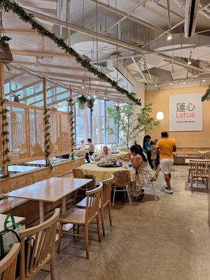Interior at Lotus Vegetarian 莲心 - Novena in Central Singapore