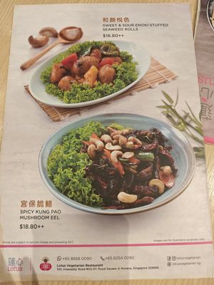  at Lotus Vegetarian 莲心 - Novena in Central Singapore