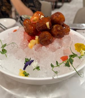 Gu Lou Yuk  #Veganuary at Lotus Vegetarian 莲心 - Novena in Central Singapore