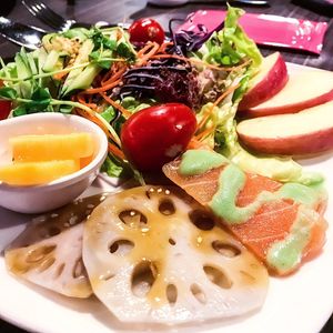 Salads and appetisers  at Lotus Vegetarian 莲心 - Novena in Central Singapore