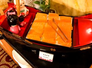 Vegan sashimi at Lotus Vegetarian 莲心 - Novena in Central Singapore