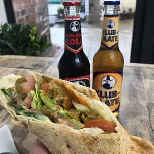 Shawarma kebab at Vivi's Deli in Glasgow