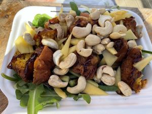 Pakora   at Vivi's Deli in Glasgow