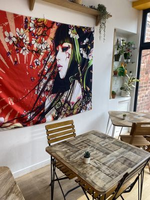 Inside   at Vivi's Deli in Glasgow