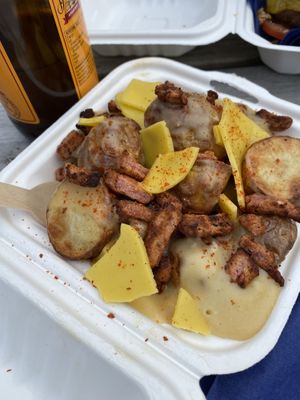 Patatas Bravas   at Vivi's Deli in Glasgow