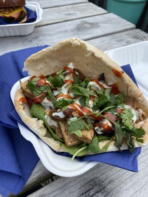 Gyros  at Vivi's Deli in Glasgow