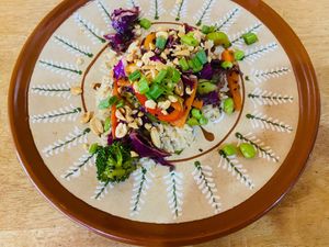 TAO GLOBOWL

FLASH FRIED VEGETABLES IN SPICY ASIAN SAUCE at Globowl Cafe in Lexington