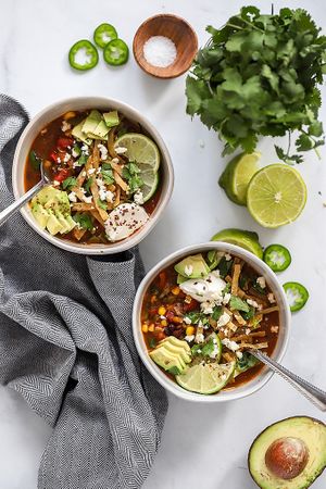 Tortilla Soup at Globowl Cafe in Lexington