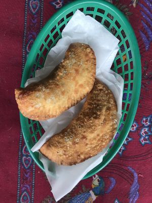 vegan empanadas   at Globowl Cafe in Lexington