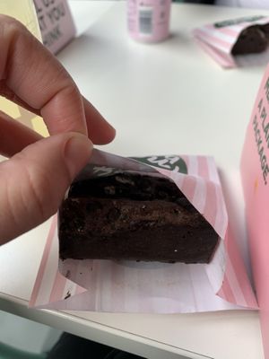 Vegan brownie  at Neat - Camden in North West London