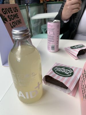 Ginger lemonade  at Neat - Camden in North West London