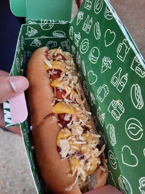 Hot Dog at Neat - Camden in North West London
