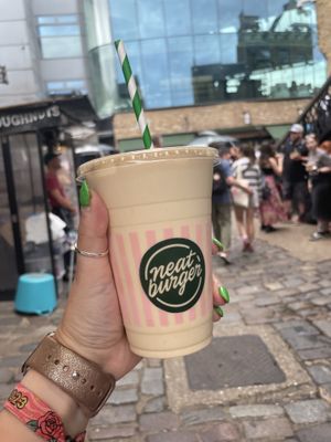 Both amazing!  at Neat - Camden in North West London