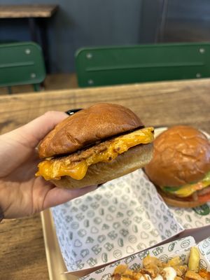 smash burger   at Neat - Camden in North West London