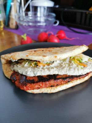 Šiš ćevap at Vegebar in Belgrade