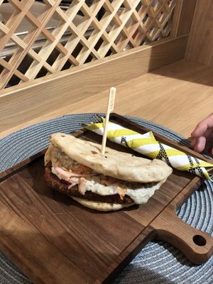 Šiš ćevap  at Vegebar in Belgrade