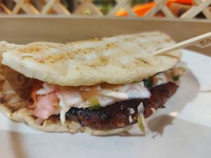 Shish Kebab at Vegebar in Belgrade