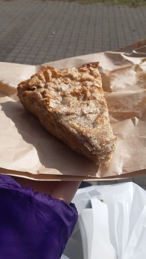 Burek at Vegebar in Belgrade