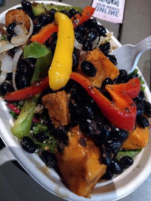 Harvest Quinoa Bowl with Balsamic Dressing at The Hungry Hatch in Kansas City