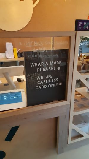 cashless at Bear Lemon in Dublin