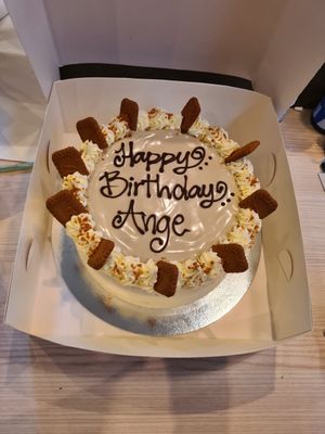 Fabulous biscoff cake at Bear Lemon in Dublin