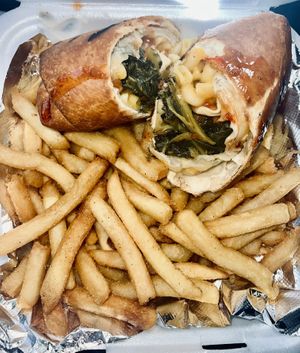 Soul Rolls. Insanely good  at Planted Soul - Maybe closed in College Park