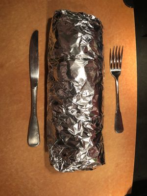 Why baby, the weight of it feels like your holding a baby!   at Gorditos in Seattle