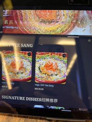 Got vegetarian yee shang   at Kinsahi - Mid Valley Southkey in Johor Bahru