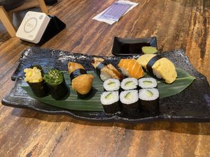 Mixed sushi  at Kinsahi - Mid Valley Southkey in Johor Bahru