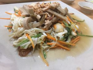 Bon Bon salad at Hoang Nhi - P1 in Da Lat