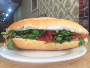 banh mi at Hoang Nhi - P1 in Da Lat