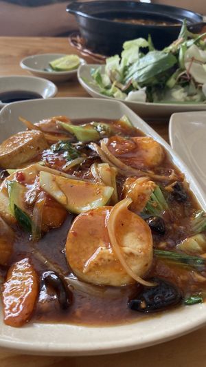 Sichuan tofu  at Hoang Nhi - P1 in Da Lat