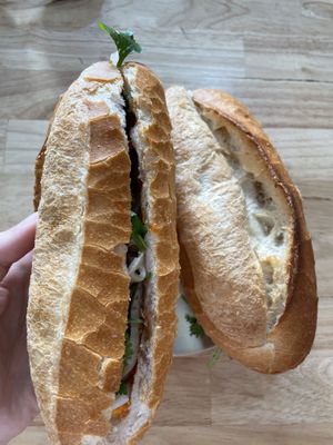 Two banh mis  at Hoang Nhi - P1 in Da Lat